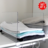Clear Shelf Dividers