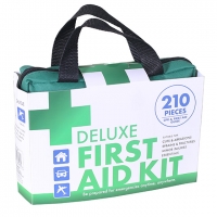 210 Piece Deluxe First Aid Kit