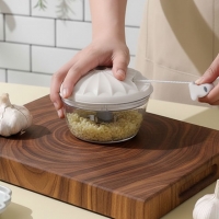 Easy Pull Garlic Chopper