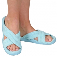 Crisscross Comfort Slippers