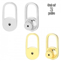 U-Shaped Earring Backs