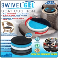 Swivel Seat with Gel Memory Foam