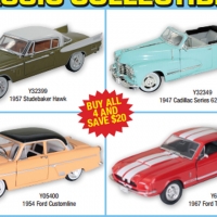 Vintage Classic Car Collectibles (YCOLL41)