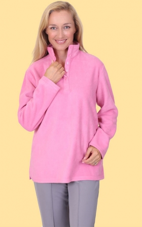 Soft Berry Fleece Tunic