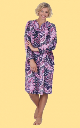 Print Diamond Robe