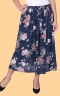 Floral Skirt with Lining