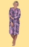 Print Diamond Robe