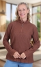Quarter Zip Ribbed Top