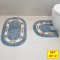 Floral Bath Mats