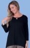 Hi-Lo Top Black