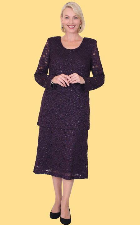 Long Sleeve Lace Dress