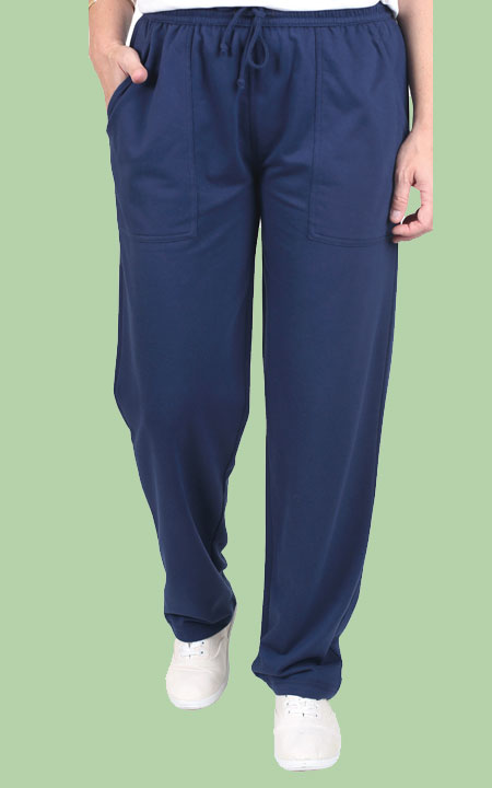 Health Pride - Air Force Blue Soft Knit Pant