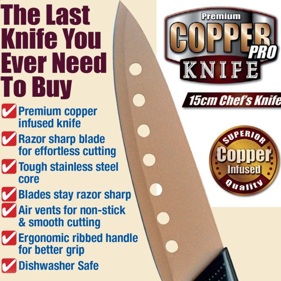 Health Pride Copper Knife