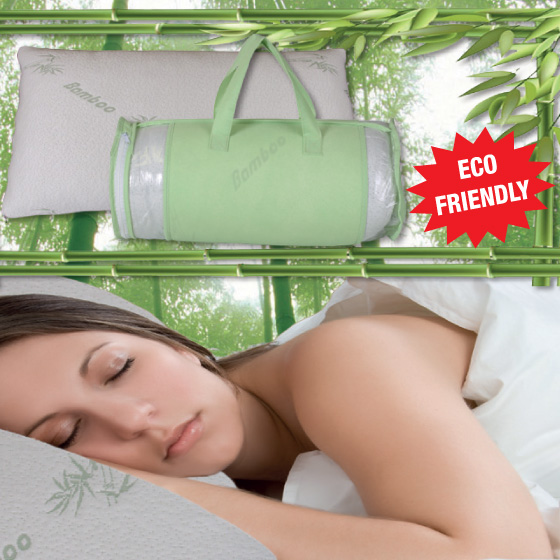 Health Pride Memory Foam Bamboo Pillow