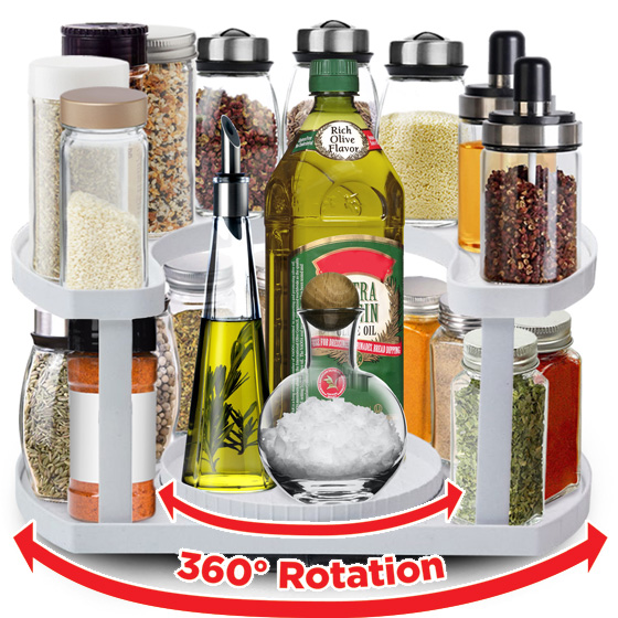Health Pride Magic Rotating Spice Rack
