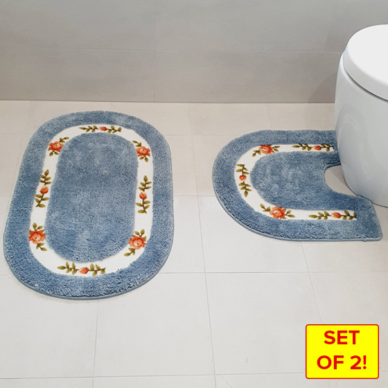 Floral Bath Mats