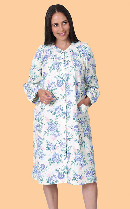 Dainty Floral Snapcoat