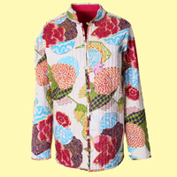 Floral Fantasy Reversible Jacket