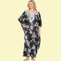 Floral Embroidered Caftan