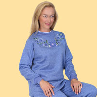 Space Dyed Embroidered Tunic