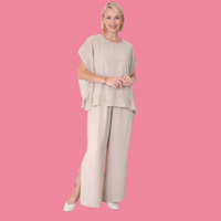 Elegant Poncho Pantset