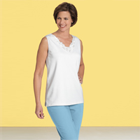 Lace Medallion Top