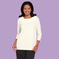 Drape Neck Top