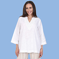 Resort Crochet Tunic