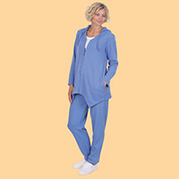 Arch Hem Hoodie and Drawstring Pant